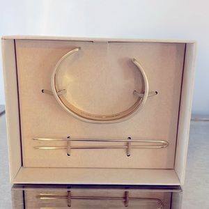 Jen Atkin gold bun cuff